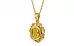 Gold Thailand Yellow Sapphire Pendant Rare Quality (P5)