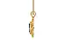 Gold Ceylon Blue Sapphire Pendant Limited Quality (P5)
