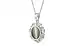 Sterling Silver Cat's Eye Pendant Fine Quality (P5)