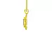 Panchdhatu Ceylon White Sapphire Pendant Limited Quality (P5)
