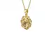 Ashtadhatu Ceylon Yellow Sapphire Pendant Fine Quality (P5)