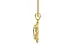 Ashtadhatu Ceylon Yellow Sapphire Pendant Fine Quality (P5)