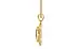 Ashtadhatu Ceylon Yellow Sapphire Pendant Prime Quality (P5)
