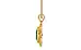 Gold Emerald Pendant Fine Quality (P5)