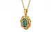 Gold Emerald Pendant Fine Quality (P5)