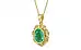 Ashtadhatu Emerald Pendant Limited Quality (P5)