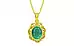 Panchdhatu Emerald Pendant Limited Quality (P5)