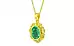 Panchdhatu Emerald Pendant Limited Quality (P5)