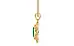 Ashtadhatu Emerald Pendant Rare Quality (P5)