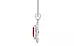 Sterling Silver Hessonite Garnet Pendant Limited Quality (P5)
