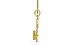 Ashtadhatu Thailand Yellow Sapphire Pendant Fine Quality (P6)
