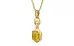 Ashtadhatu Thailand Yellow Sapphire Pendant Fine Quality (P6)