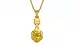 Gold Thailand Yellow Sapphire Pendant Limited Quality (P6)