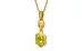 Gold Thailand Yellow Sapphire Pendant Limited Quality (P6)