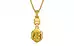 Gold Thailand Yellow Sapphire Pendant Rare Quality (P6)