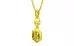 Panchdhatu Thailand Yellow Sapphire Pendant Rare Quality (P6)