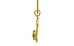 Gold Cat's Eye Pendant Rare Quality (P6)
