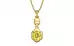 Ashtadhatu Ceylon Yellow Sapphire Pendant Limited Quality (P6)