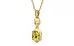 Ashtadhatu Ceylon Yellow Sapphire Pendant Rare Quality (P6)