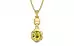 Ashtadhatu Ceylon Yellow Sapphire Pendant Rare Quality (P6)