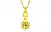 Panchdhatu Ceylon Yellow Sapphire Pendant Rare Quality (P6)