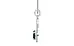 Sterling Silver Emerald Pendant Prime Quality (P6)