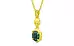 Panchdhatu Emerald Pendant Prime Quality (P6)