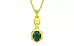 Panchdhatu Emerald Pendant Prime Quality (P6)