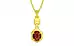 Panchdhatu Hessonite Garnet Pendant Limited Quality (P6)