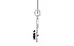 Sterling Silver Hessonite Garnet Pendant Prime Quality (P6)