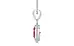 Sterling Silver Ruby Pendant Fine Quality (P7)