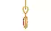 Gold Ruby Pendant Fine Quality (P7)