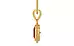 Gold Ruby Pendant Rare Quality (P7)