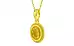 Panchdhatu Thailand Yellow Sapphire Pendant Fine Quality (P7)