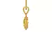 Gold Thailand Yellow Sapphire Pendant Limited Quality (P7)