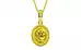 Panchdhatu Thailand Yellow Sapphire Pendant Limited Quality (P7)