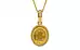 Gold Thailand Yellow Sapphire Pendant Prime Quality (P7)