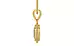 Gold Ceylon Blue Sapphire Pendant Fine Quality (P7)