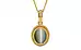 Gold Cat's Eye Pendant Fine Quality (P7)