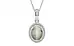Sterling Silver Cat's Eye Pendant Prime Quality (P7)