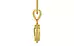 Gold Ceylon Yellow Sapphire Pendant Fine Quality (P7)