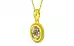 Panchdhatu Ceylon Yellow Sapphire Pendant Fine Quality (P7)