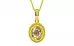 Panchdhatu Ceylon Yellow Sapphire Pendant Fine Quality (P7)