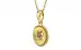 Ashtadhatu Ceylon Yellow Sapphire Pendant Prime Quality (P7)