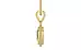 Ashtadhatu Ceylon Yellow Sapphire Pendant Prime Quality (P7)