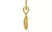 Gold Ceylon Yellow Sapphire Pendant Prime Quality (P7)