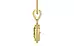 Ashtadhatu Ceylon Yellow Sapphire Pendant Rare Quality (P7)
