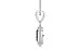 Sterling Silver Emerald Pendant Fine Quality (P7)