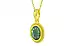 Panchdhatu Emerald Pendant Fine Quality (P7)