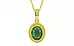 Panchdhatu Emerald Pendant Fine Quality (P7)